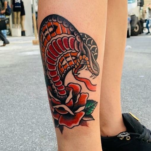 Cobra & rosa